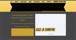 Desktop Screenshot of crawlspacetheatre.com